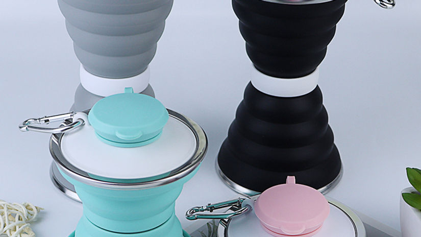 Portable Collapsible Silicone Flexible Sport Drink
